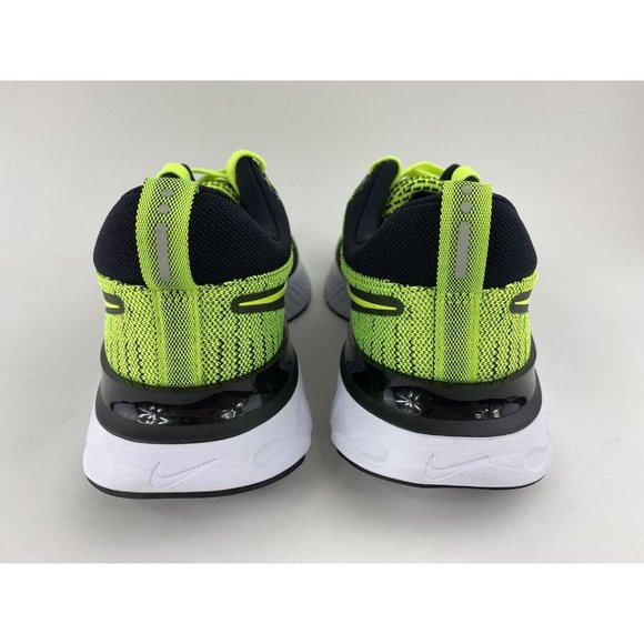 Nike React Infinity Run Flyknit 2 Volt Black Men's Sneakers Shoes CT2357 700 - Picture 8 of 12